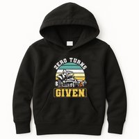 Zero Turns Given Zero Turn Lawn Mower And Mowing Kids Hoodie