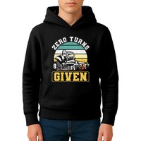 Zero Turns Given Zero Turn Lawn Mower And Mowing Kids Hoodie