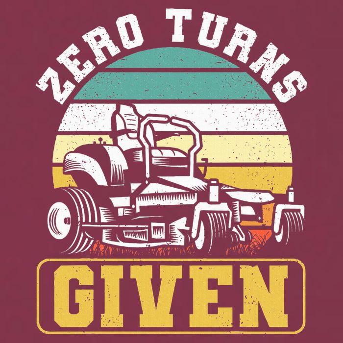 Zero Turns Given Zero Turn Lawn Mower And Mowing 16oz Travel Tumbler