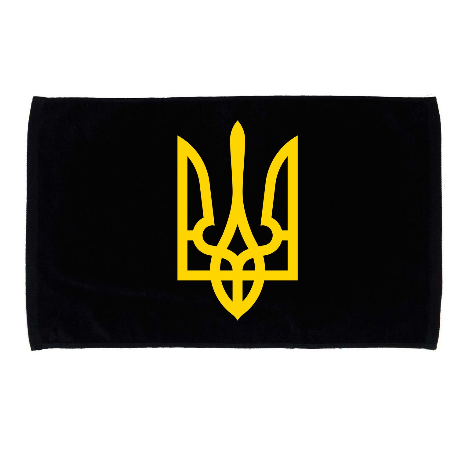 Zelensky Tryzub Green Long Sleeve Military Ukraine Zelenskyy Microfiber Hand Towel
