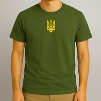 Zelensky Tryzub Green Long Sleeve Military Ukraine Zelenskyy T-Shirt