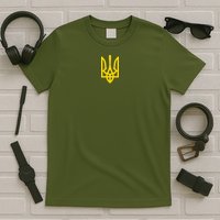 Zelensky Tryzub Green Long Sleeve Military Ukraine Zelenskyy T-Shirt