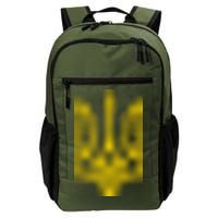 Zelensky Tryzub Green Long Sleeve Military Ukraine Zelenskyy Daily Commute Backpack