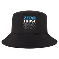 Zero Trust Hacking Cyber Security Programmer Developer Gift Cool Comfort Performance Bucket Hat
