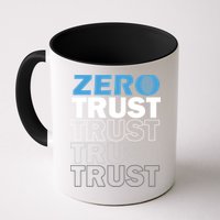Zero Trust Hacking Cyber Security Programmer Developer Gift Mug