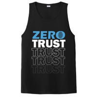 Zero Trust Hacking Cyber Security Programmer Developer Gift PosiCharge Competitor Tank