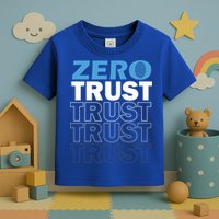 Zero Trust Hacking Cyber Security Programmer Developer Gift Toddler T-Shirt