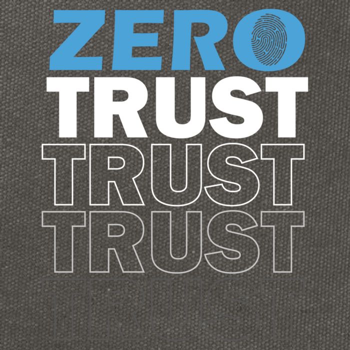 Zero Trust Hacking Cyber Security Programmer Developer Gift Cotton Canvas Backpack
