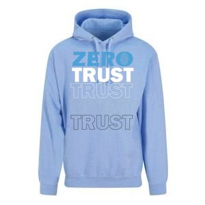 Zero Trust Hacking Cyber Security Programmer Developer Gift Unisex Surf Hoodie