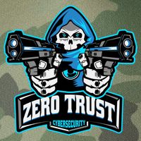 Zero Trust Hacking Cyber Security Developer Programmer Gift Legacy Tie Dye Trucker Hat