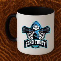 Zero Trust Hacking Cyber Security Developer Programmer Gift Mug
