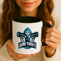 Zero Trust Hacking Cyber Security Developer Programmer Gift Mug