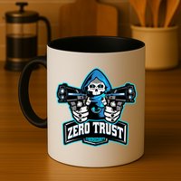 Zero Trust Hacking Cyber Security Developer Programmer Gift Mug