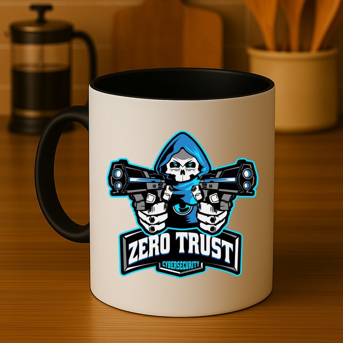Zero Trust Hacking Cyber Security Developer Programmer Gift Mug