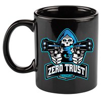 Zero Trust Hacking Cyber Security Developer Programmer Gift 11oz C Handle Ceramic Mug