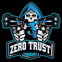 Zero Trust Hacking Cyber Security Developer Programmer Gift Cropped Pullover Crew