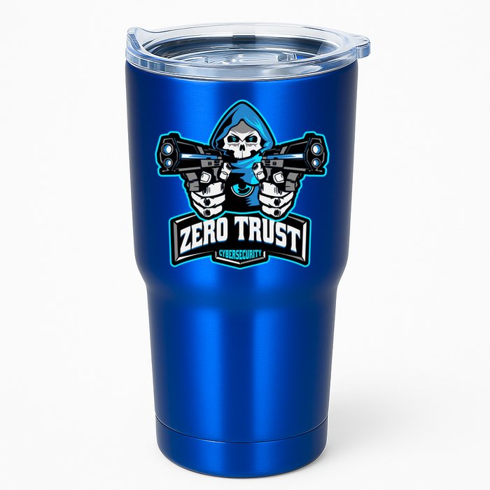 Zero Trust Hacking Cyber Security Developer Programmer Gift Tumbler