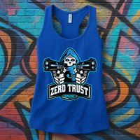 Zero Trust Hacking Cyber Security Developer Programmer Gift Womens Tank Top