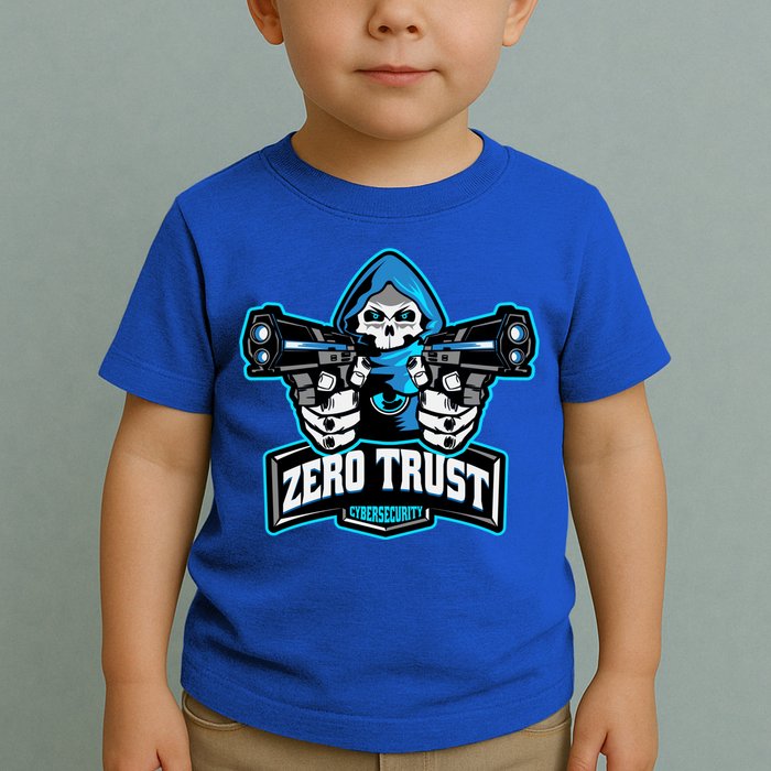 Zero Trust Hacking Cyber Security Developer Programmer Gift Toddler T-Shirt