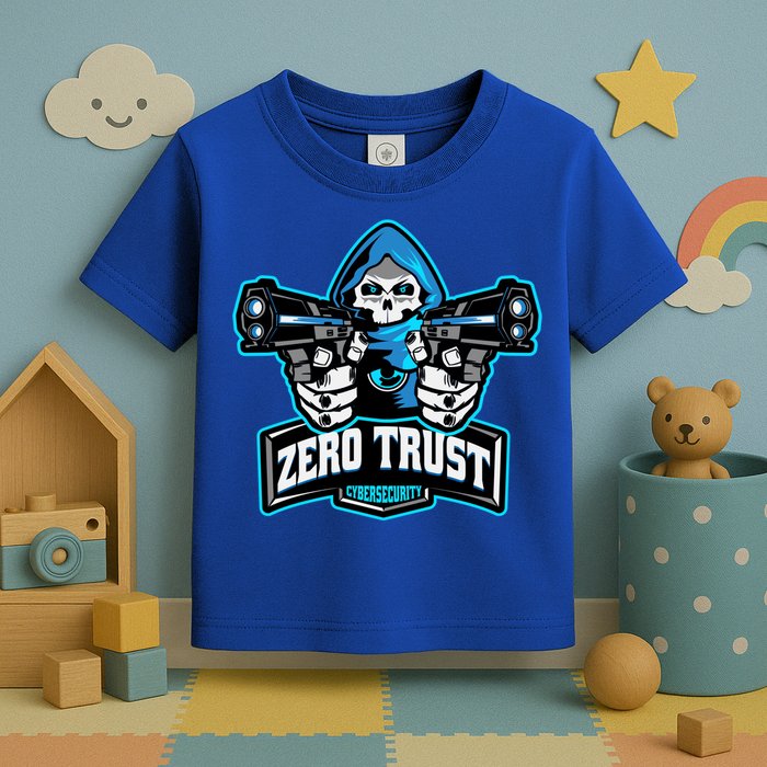 Zero Trust Hacking Cyber Security Developer Programmer Gift Toddler T-Shirt