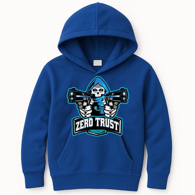 Zero Trust Hacking Cyber Security Developer Programmer Gift Kids Hoodie