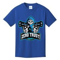Zero Trust Hacking Cyber Security Developer Programmer Gift Kids T-Shirt