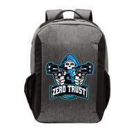 Zero Trust Hacking Cyber Security Developer Programmer Gift Vector Backpack