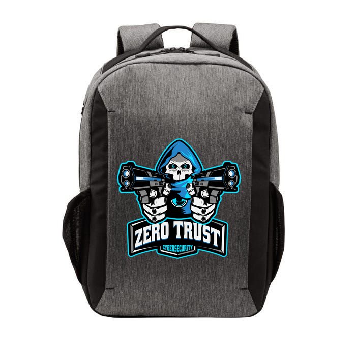 Zero Trust Hacking Cyber Security Developer Programmer Gift Vector Backpack