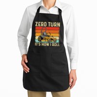 Zero Turn ItS How I Roll Landscaper Gardener Lawn Mowing Apron