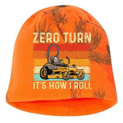 Zero Turn ItS How I Roll Landscaper Gardener Lawn Mowing Kati - Camo Knit Beanie