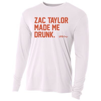 Zac Taylor Made Me Drunk Cooling Performance Long Sleeve Crew