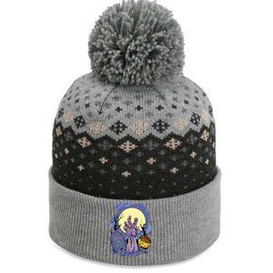 Zombie Trick Or Treat Spooky Halloween The Baniff Cuffed Pom Beanie