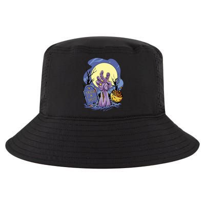 Zombie Trick Or Treat Spooky Halloween Cool Comfort Performance Bucket Hat