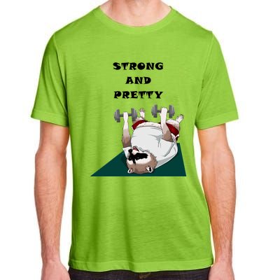 Ziggy The Racoon Gift Strong And Pretty Gift Adult ChromaSoft Performance T-Shirt