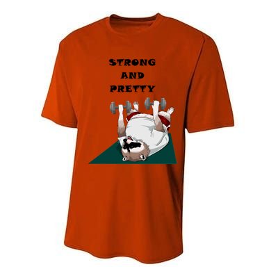 Ziggy The Racoon Gift Strong And Pretty Gift Performance Sprint T-Shirt