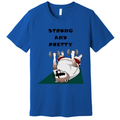 Ziggy The Racoon Gift Strong And Pretty Gift Premium T-Shirt