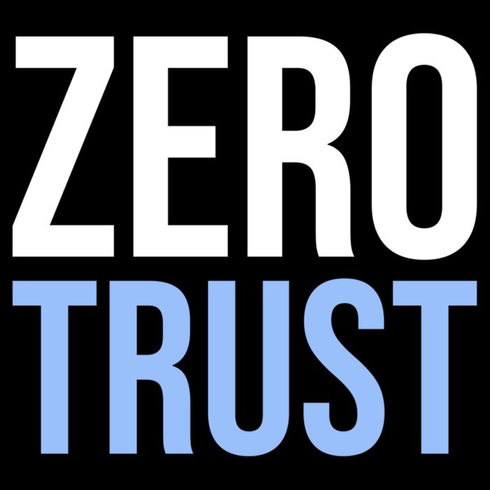 Zero Trust Security Cyber Security Hacking Developer Funny Gift Flat Bill Trucker Hat