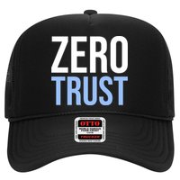 Zero Trust Security Cyber Security Hacking Developer Funny Gift Trucker Hat