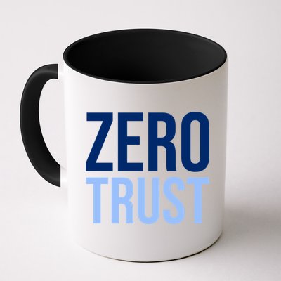 Zero Trust Security Cyber Security Hacking Developer Funny Mug