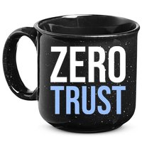 Zero Trust Security Cyber Security Hacking Developer Funny 15oz Campfire Ceramic Mug