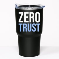 Zero Trust Security Cyber Security Hacking Developer Funny Tumbler