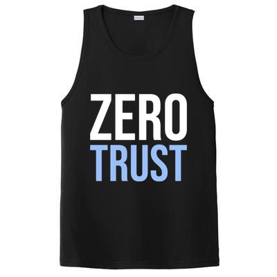 Zero Trust Security Cyber Security Hacking Developer Funny PosiCharge Competitor Tank