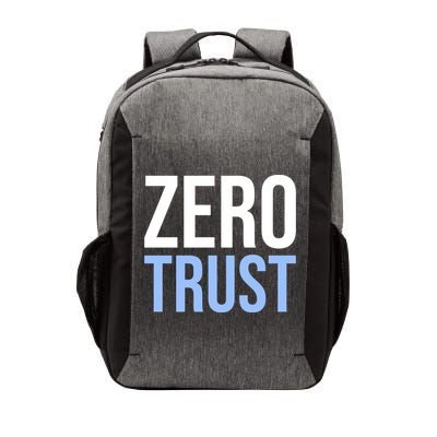 Zero Trust Security Cyber Security Hacking Developer Funny Vector Backpack