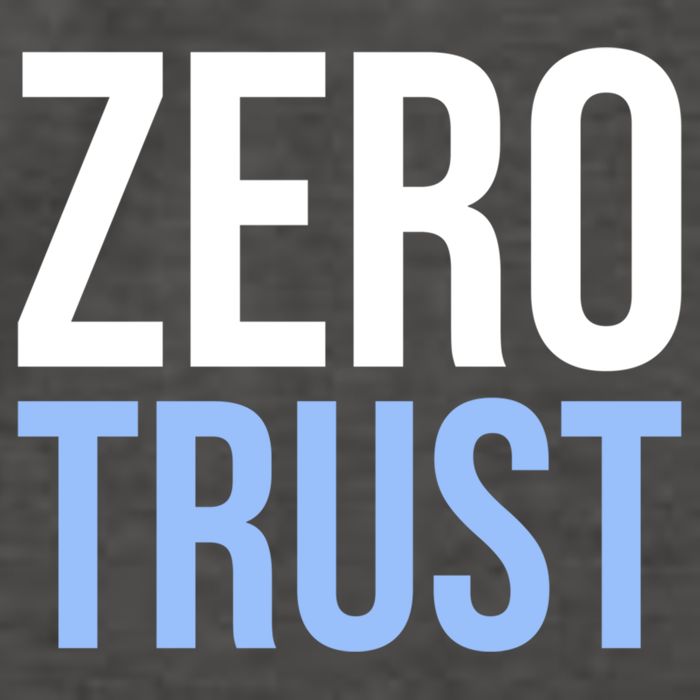 Zero Trust Security Cyber Security Hacking Developer Funny Vector Backpack