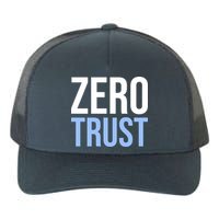 Zero Trust Security Cyber Security Hacking Developer Funny Yupoong Adult 5-Panel Trucker Hat