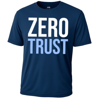 Zero Trust Security Cyber Security Hacking Developer Funny Performance Shirt