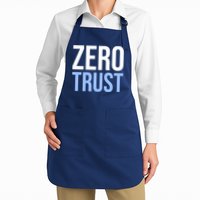 Zero Trust Security Cyber Security Hacking Developer Funny Apron