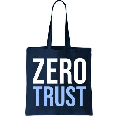 Zero Trust Security Cyber Security Hacking Developer Funny Bag