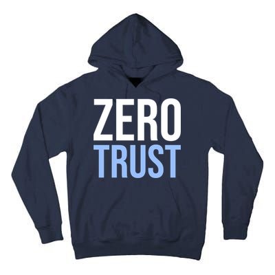 Zero Trust Security Cyber Security Hacking Developer Funny Tall Hoodie