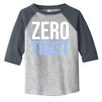 Zero Trust Security Cyber Security Hacking Developer Funny Toddler Fine Jersey T-Shirt